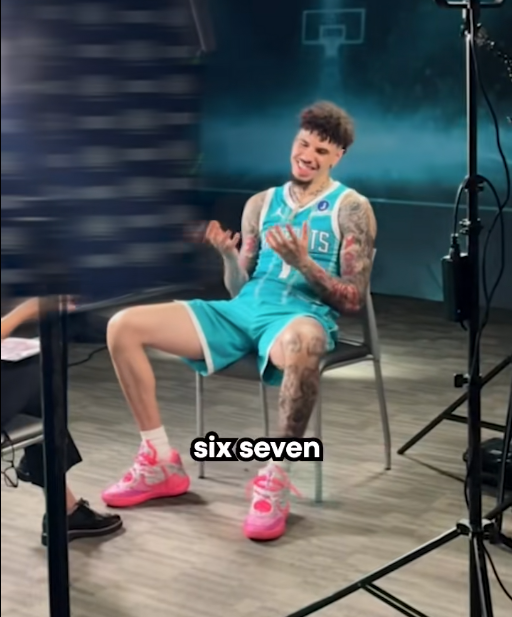 LaMelo Ball 67 meme - what does 67 mean meme in basketball