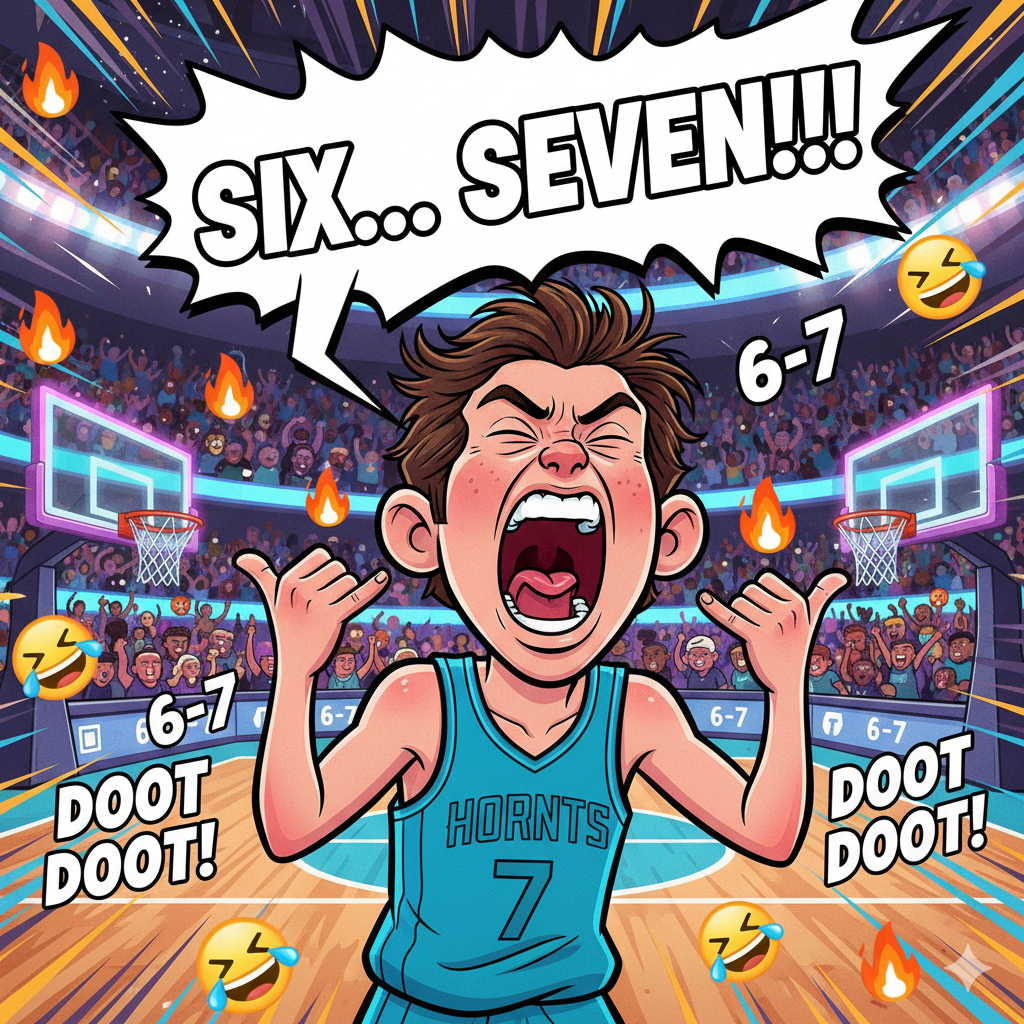 67 Meme Generated from Text - Basketball Player
